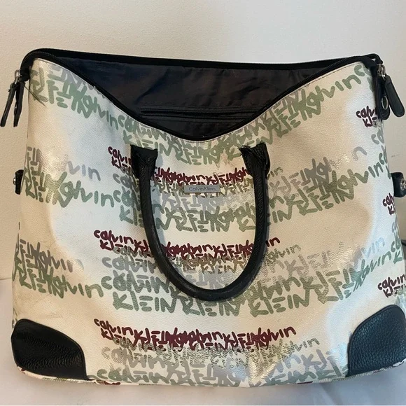 Calvin Klein Multicolor Logo Tote - Picture 1 of 3